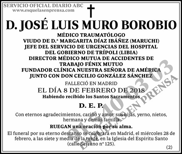 José Muro Borobio